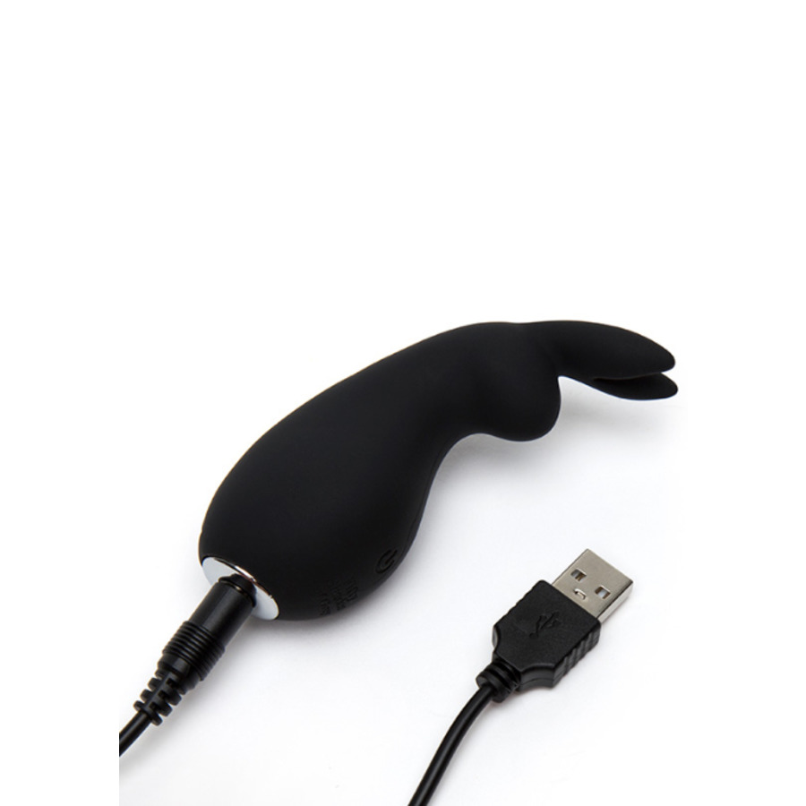 Fifty Shades of Grey - Greedy Girl USB-Oplaadbare Clitoris Rabbit Vibrator Vrouwen Speeltjes